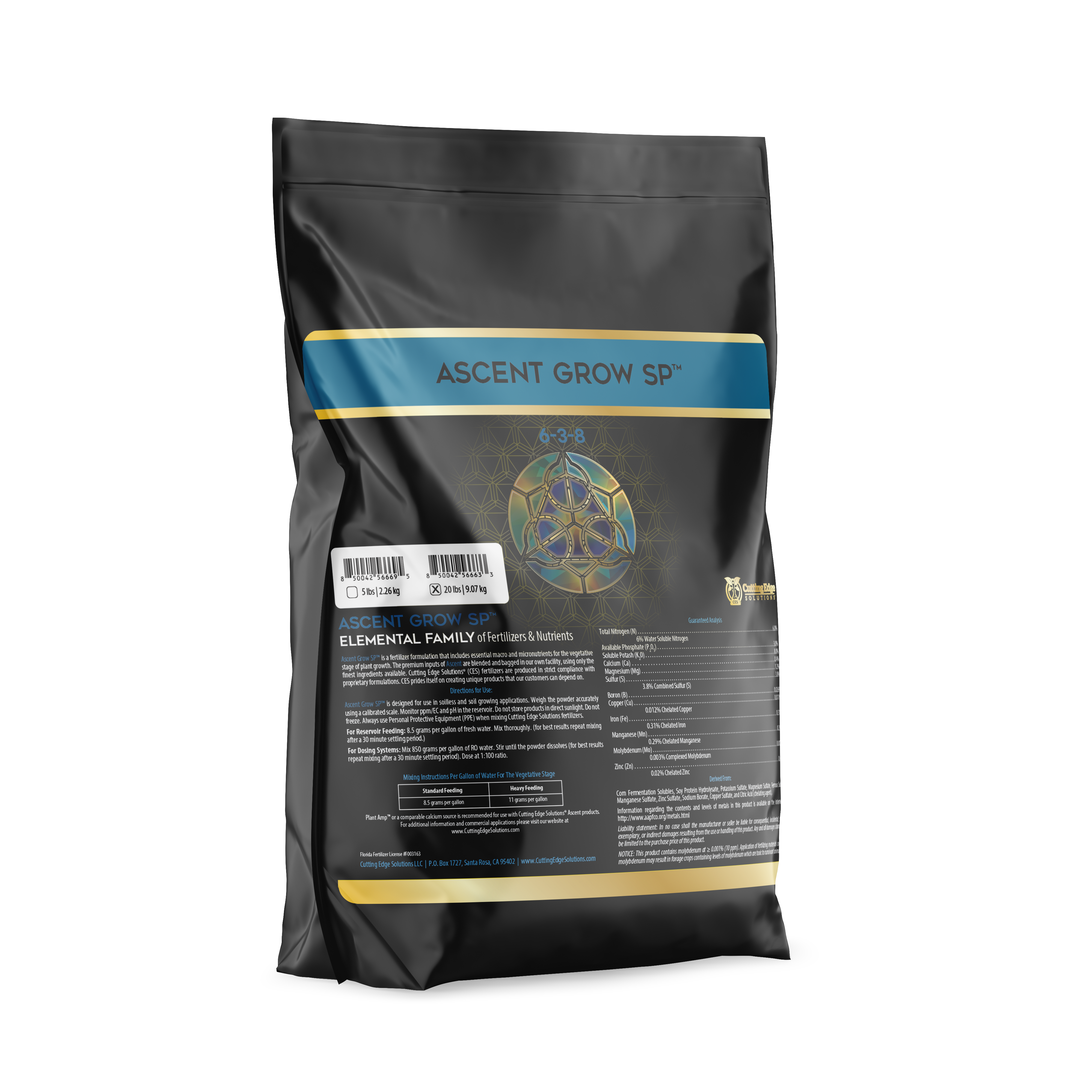 Collection of Ascent Grow SP™ 6-3-8 in a gallery layout